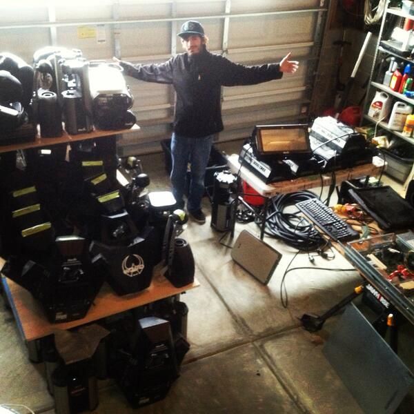 doitBIGcollab's tweet photo. Do It BIG Light RIG!  In full effect.  Get ready for The Next Level Raleigh! http://t.co/HZaYf9qpKu