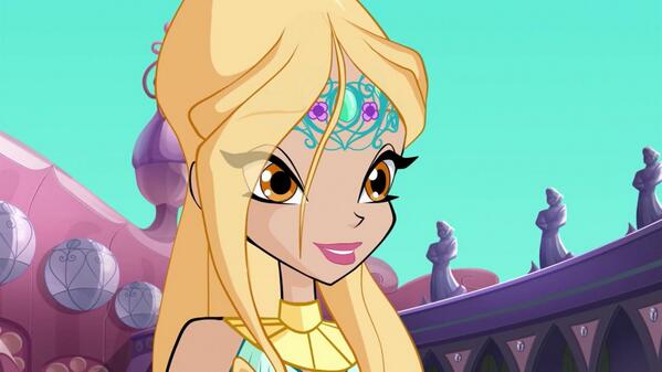 WinxClubFann's tweet photo. Daphne, now, is a really princess! #WinxSeason6 #Episode6 http://t.co/oo5vsbEQkg