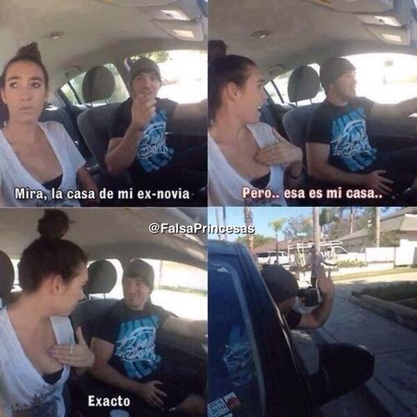FalsaPrincesas's tweet photo. Como dejar a tu novia de forma original http://t.co/6c8pJbaGp6