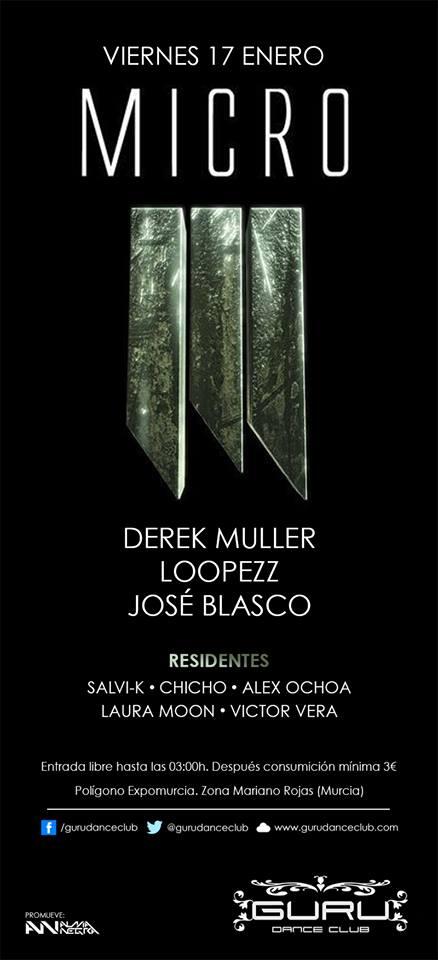 Esta noche #Micro <a href="/gurudanceclub/">Guru Dance Club</a> <a href="/VictorVeraSpain/">Victor Vera</a>  #DerekMuller <a href="/Loopezz_MP/">Loopezz</a> @salvikdj  <a href="/wonder_full25/">wonder's</a> <a href="/FabioAN4/">Fabio_AN</a>
