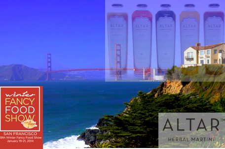 ALTARco's tweet photo. Getting ready for #WFFS2014- come experience our fancy Herbal Martinis at the  New Brands on the Shelf Pavilion! http://t.co/4GIrIld8o9