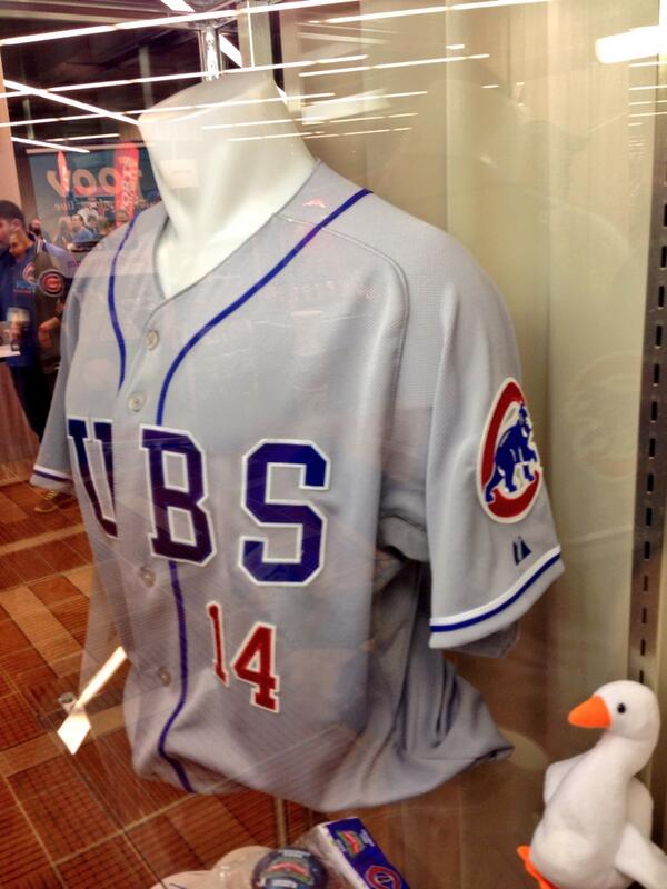 Paul Lukas on X: New Cubs alt road jersey