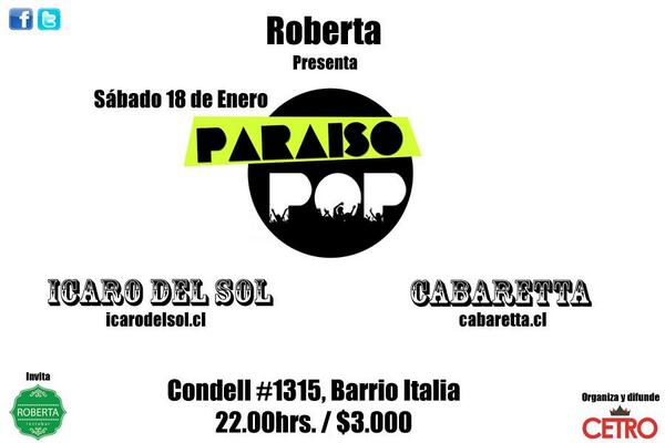 _Cabaretta's tweet photo. @rockatto_com  Esperamos que este bien enviarlo por acá. Si no nos avisan. Saludos y gracias!! http://t.co/gxlu6Zvd8Y