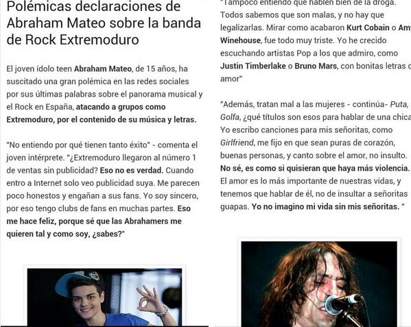 MartaSoldado's tweet photo. Abraham Mateo, pura filosofía http://t.co/GlFUzxi0c2