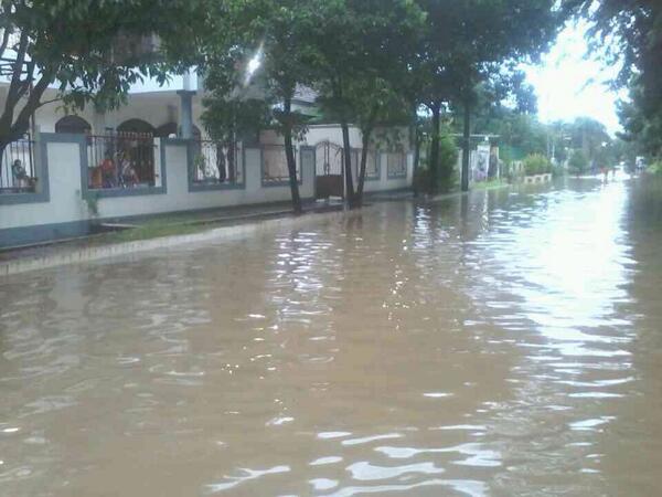 kondisi dpn greja sempat seperti ini.