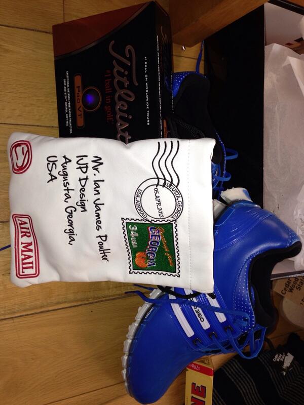 mikeokeeffe10's tweet photo. Now my blue tour 360 look normal on the course thanks to the new adizero' #blue #energy @adidasGolf http://t.co/G8wVFHkxML