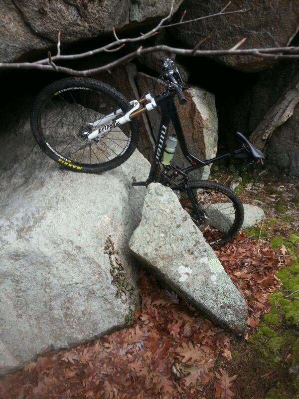 ripnine's tweet photo. Fun in the Technical rocky trails http://t.co/7FOBRKOY01