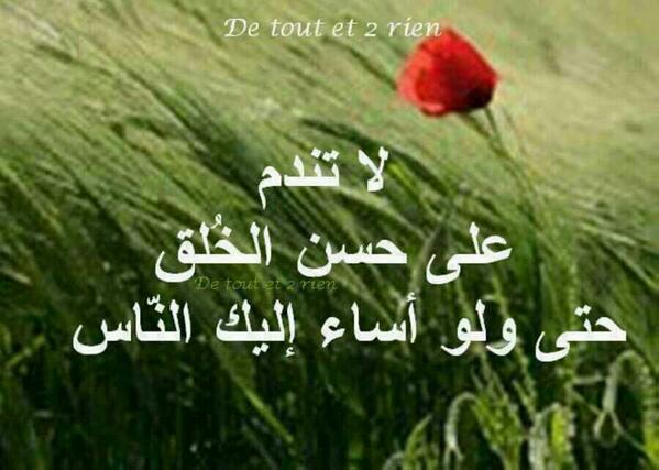 حسن الخلق  من اهم صفات المؤمنين الموقنين