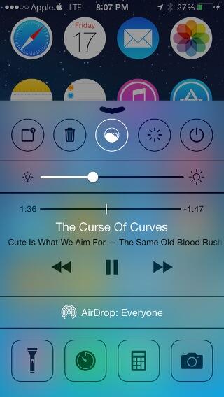 Sirhcx93's tweet image. The best Toggle that was added to CCSettings yet is f.lux toggle. #ccsettings #cydia #jailbreak