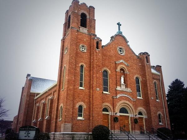 CathChurchTour's tweet photo. St Leo #Catholic church in #Columbus #Ohio #architecture http://t.co/cPBchLf9rY