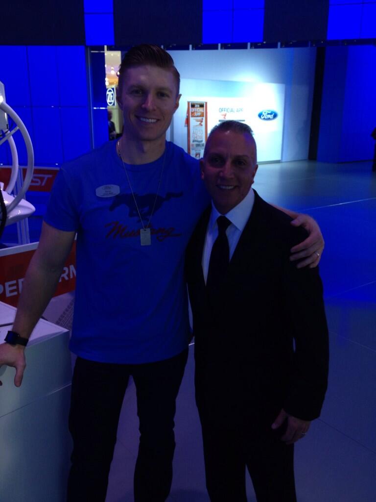 Sean Ford Social on Twitter "Coolest guy in ford display at naias 