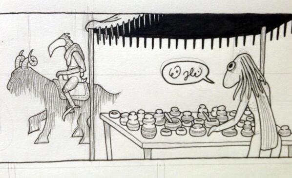 hope to finish this page this weekend, but I won't have much time to draw 