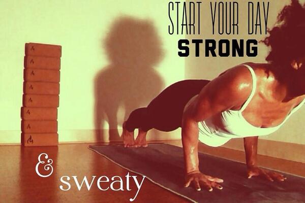 MokshaYogaStC's tweet image. #mokshaflow with some tunes to start your Saturday off right. #hotyoga #stcath