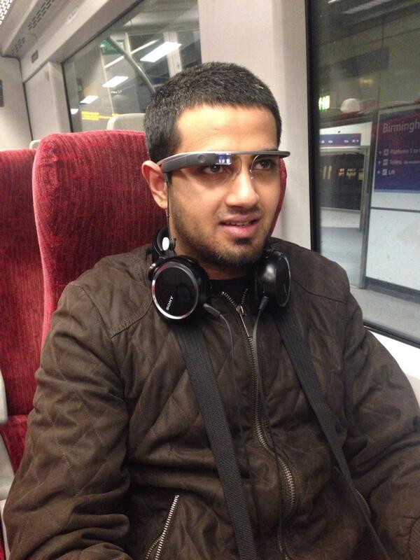 MarDixon's tweet photo. #googleexplorer Let this student have a go with Google Glass. He had lots of gaming ideas! http://t.co/iiShZ1pDPK