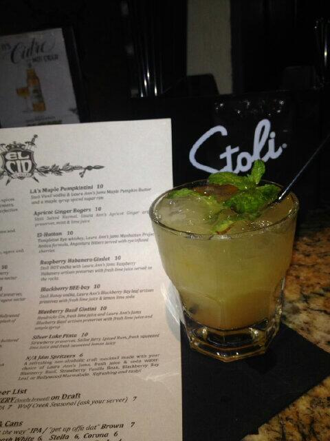StoliLA's tweet photo. #Stoli Apricot Ginger Roger at #ElCid in #Silverlake Yummy, you must try one @Stoli #cocktails http://t.co/oejuFTTRmi