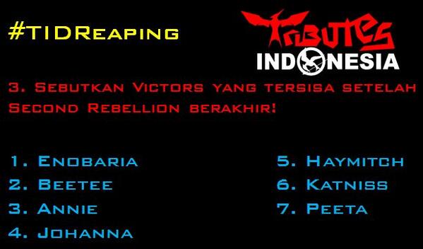 TributesID's tweet image. Here&apos;s the answer #TIDReaping
