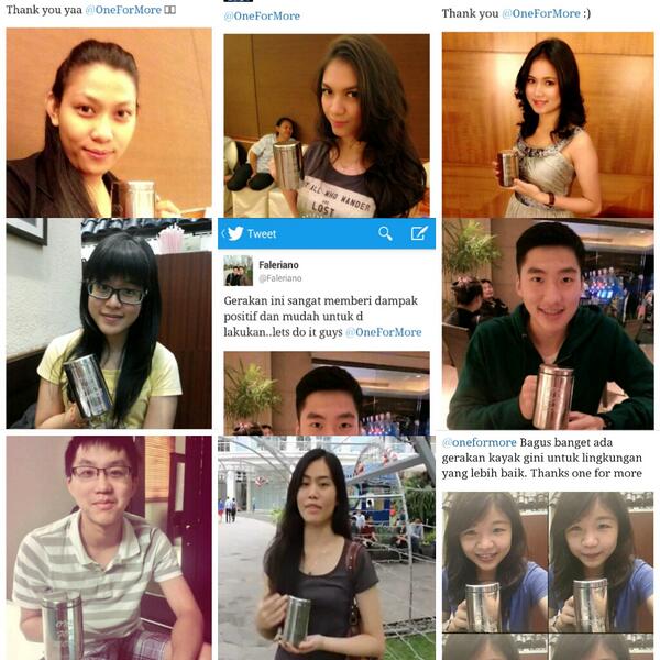 Thankyou for those who support "One For More"