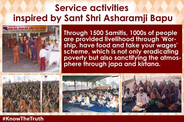 ji_hari's tweet photo. #JayHindu : Catch a glimpse of sewa activities by framed Asaram Bapuji at http://t.co/AhvGdfBDSo http://t.co/5t1KXARW3Z