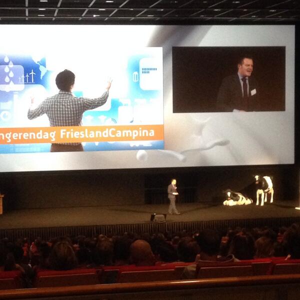 #jongerendag <a href="/FrieslndCampina/">FrieslandCampina</a>. Ruim 1000 deelnemers die deelnemen aan 'the innovation challenge'