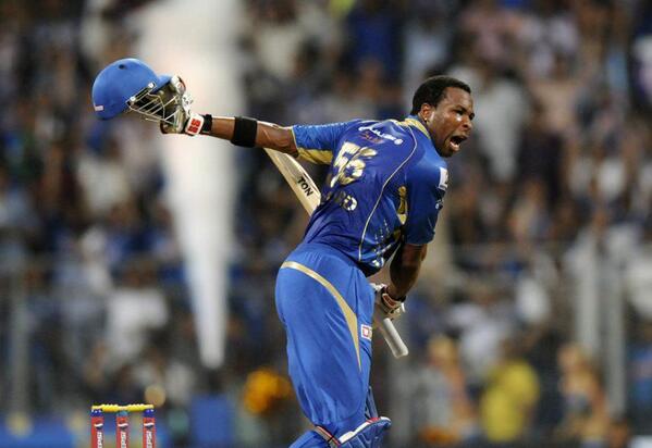 mipaltan's tweet photo. Not too difficult to guess which @KieronPollard55 innings we're talking about! #MI #Wankhede http://t.co/XjX6TC5S7h