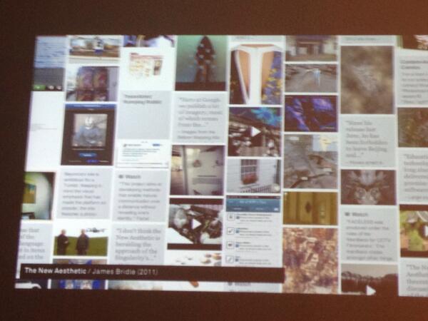 honorharger's tweet image. The New Aesthetic klaxon. #criticalexploits