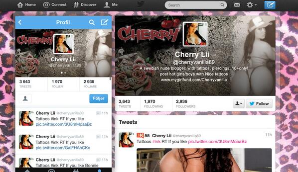 @cherryvanilla89 Tjo! Slängde ihop en upphottad omslagsbild till dig. Hojta till om du vill ha så skickar jag över.