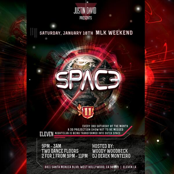 lovingweho's tweet image. #Spac3 tonight at @ElevenNightclub Music by @djderekmonteiro hosted by @hollywoody!! @GayWeHo #westhollywood