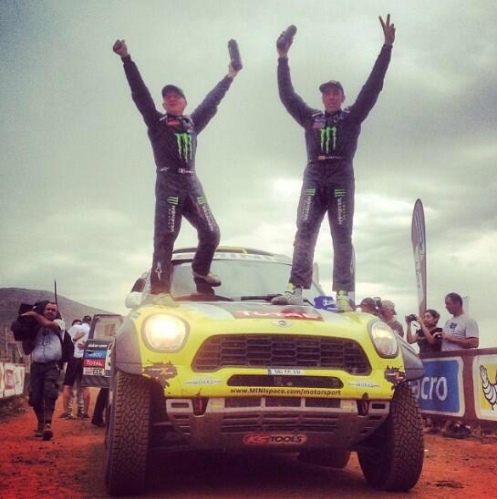 ImasDriveEvents's tweet image. Gran èxit dels pilots de casa al Dakar 2014! @marc_coma guanya el seu 4rt Dakar amb moto i @NaniRoma el seu 2n Dakar.