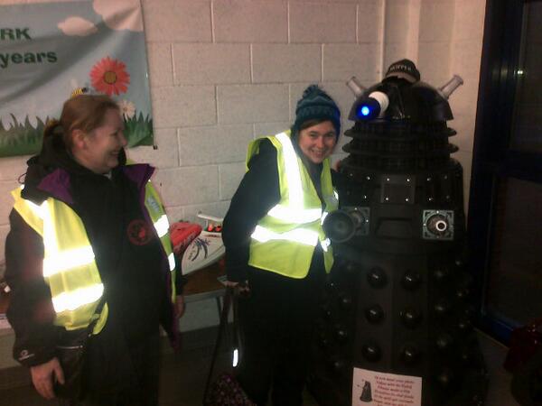 Even a Darlek has come <a href="/BBCStargazing/">BBC The Sky at Night</a> at Alvaston Park