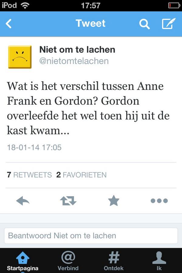 Yannickkees's tweet photo. haha deze is erg leuk http://t.co/Ehpa94opL7