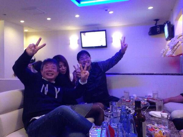 Junpooh77's tweet photo. 同志社大学の友人6人とミニ同窓会。有自遠方来、不亦楽乎。 http://t.co/6jF9P0Aivi