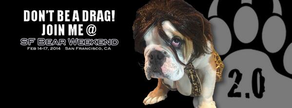 Please help Spread the Woof! Spice up your profile with a SFBW cover!  sfbearweekend.com/#media_center #sfbw #sfbearweekend