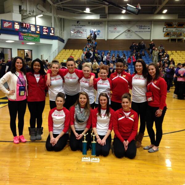 ProudRedDevils's tweet image. 2014 IDTA &amp;amp; IHSA First Place - MHS Devil Dazzlers!