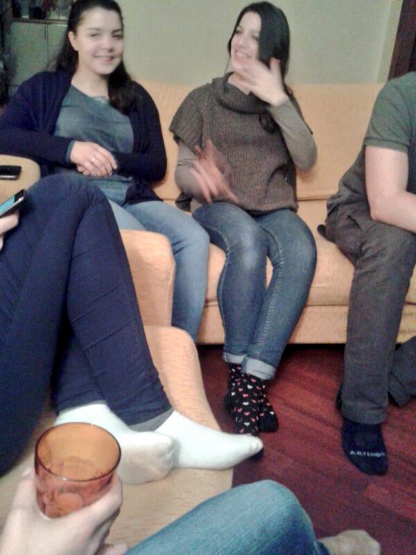 CeciliaMarketti's tweet image. My friends at my home!! #MessingUp #weirdos #company