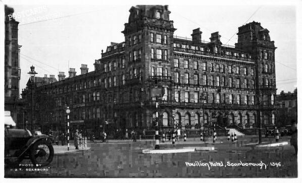 PostcardsofS's tweet image. #Scarborough Pavilion Hotel from 1920s
