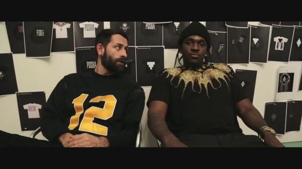 OnSMASH's tweet photo. Go BTS with @PUSHA_T &amp; @MarceloBurlonx for their 2014 #CountyofPusha capsule collection. http://t.co/GrAKWE47GE http://t.co/VceWUzfoBl
