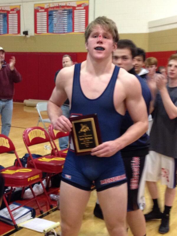 MendhamHSWrest's tweet photo. Sam Button won his 100th win today! 1-7! http://t.co/ugXpcsqyP1