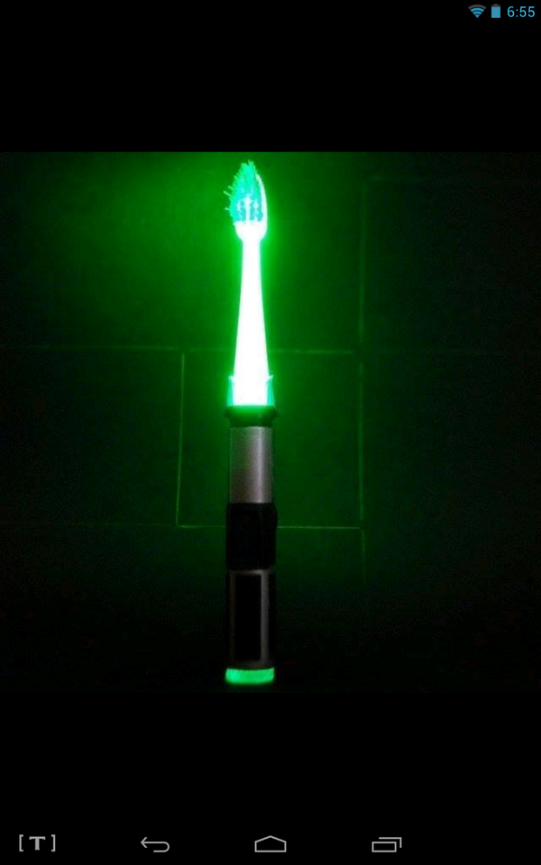 I want one of these don't think I'd brush my teeth tho