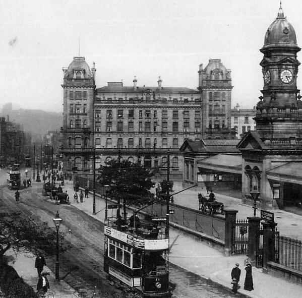 PostcardsofS's tweet image. Last one of the Pavilion hotel #Scarborough