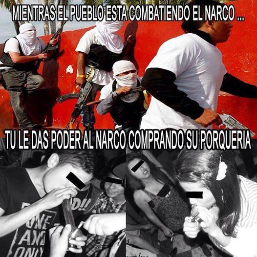035Gia's tweet photo. ¡¡¡NO LE DES PODER AL NARCO!!! #verfollow #reynosafollow #michoacán #sinaloa #guadalajara #zacatecas #chihuahua #df http://t.co/9Dcmni7kgh