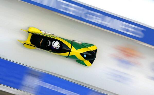 SportsCenter's tweet image. THIS JUST IN: Jamaican bobsled team qualifies for 2014 Sochi Olympics with two-man sled.
