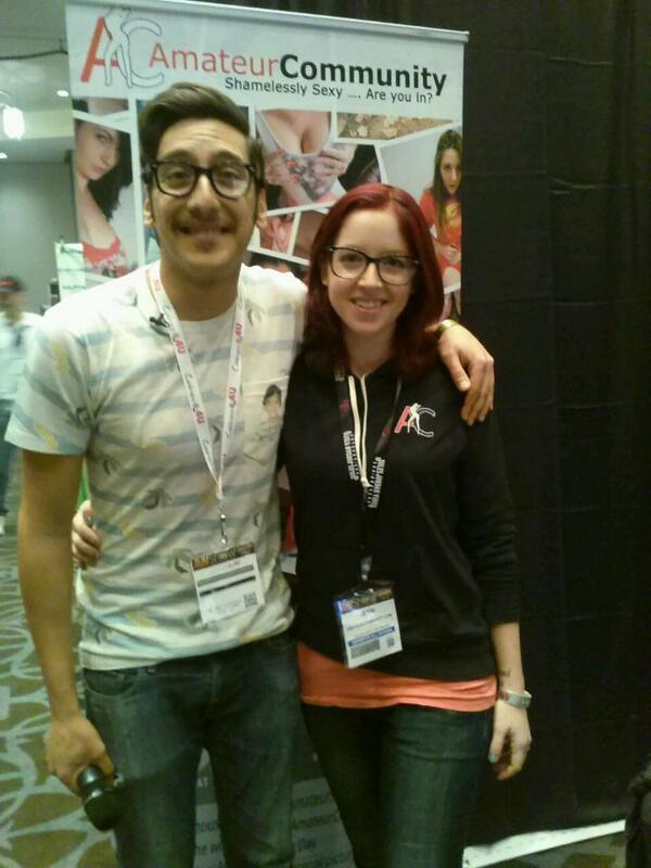 WinchesterRed's tweet photo. Ran into @kassemg today at the AVN Expo :) http://t.co/Kdb2tMkkgs