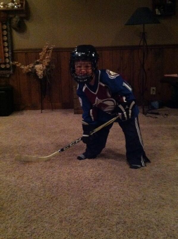 therealBPW's tweet image. Another solid day on the ice!!! Brody lit the lamp for a (short) career high 4 times. #minimite