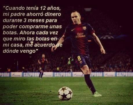 MotivacionesF's tweet photo. Andrés Iniesta... http://t.co/3bjZEWsejQ