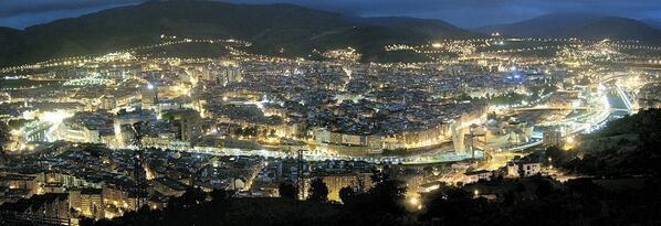 _Paisajes_'s tweet photo. No señores no es NEW YORK,ni DUBAI ni nada esto es mi TIERRA BILBAO. http://t.co/V5pCZUHYs3
