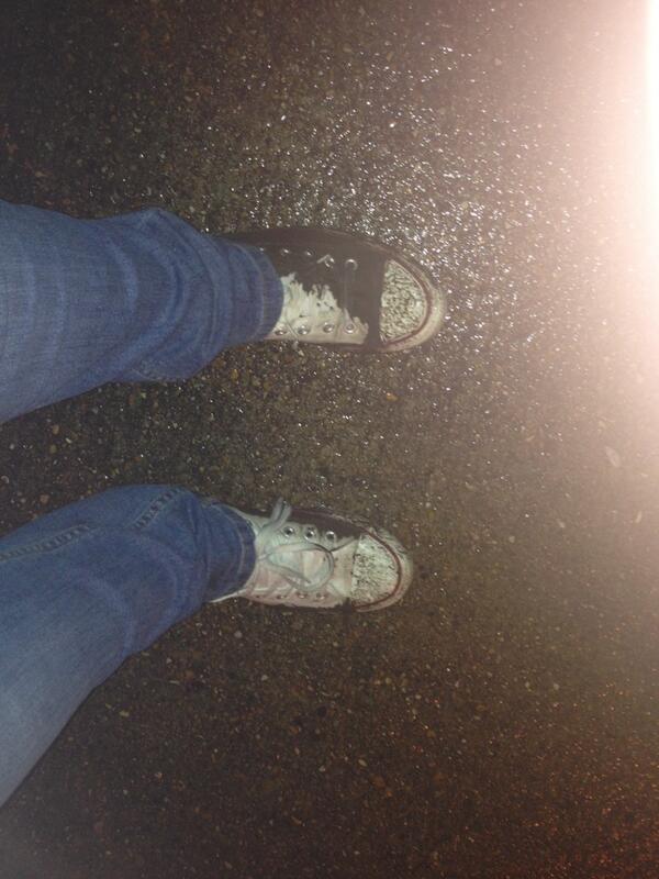 OllieLewis7's tweet photo. My shortcut .... Not my best idea to date ! http://t.co/1EtU8UA5ZM