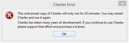 mariusschulz's tweet image. #CharlesProxy quickly became the new #WinRAR when it comes #Nagware: