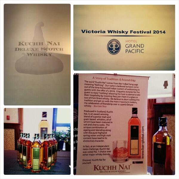 barglobal's tweet photo. All set for the Victoria Whisky Festival 2014 #VWF2014 #cheers http://t.co/pXQwp9YIK2