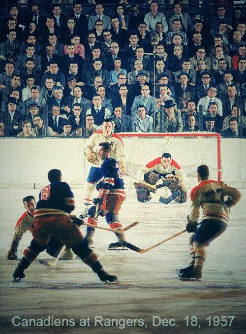 KBjerk's tweet image. @BradNose I had no clue you played goalie back in 1957. #waybackintime #looknohelmets