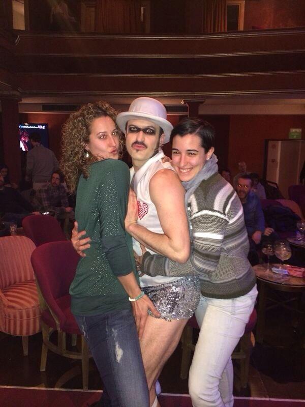 <a href="/AlexODogherty/">Alex O'Dogherty</a> <a href="/Pavegm/">Pau</a> espectacular the hole,lo mejor de todo salir al escenario con ese pedazo d artista, enorme!!!